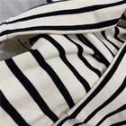 Striped Summer Loose 220G Pure Cotton Short-sleeved Men's Women's Casual Striped T-shirt Plus Size High Street Top Tee