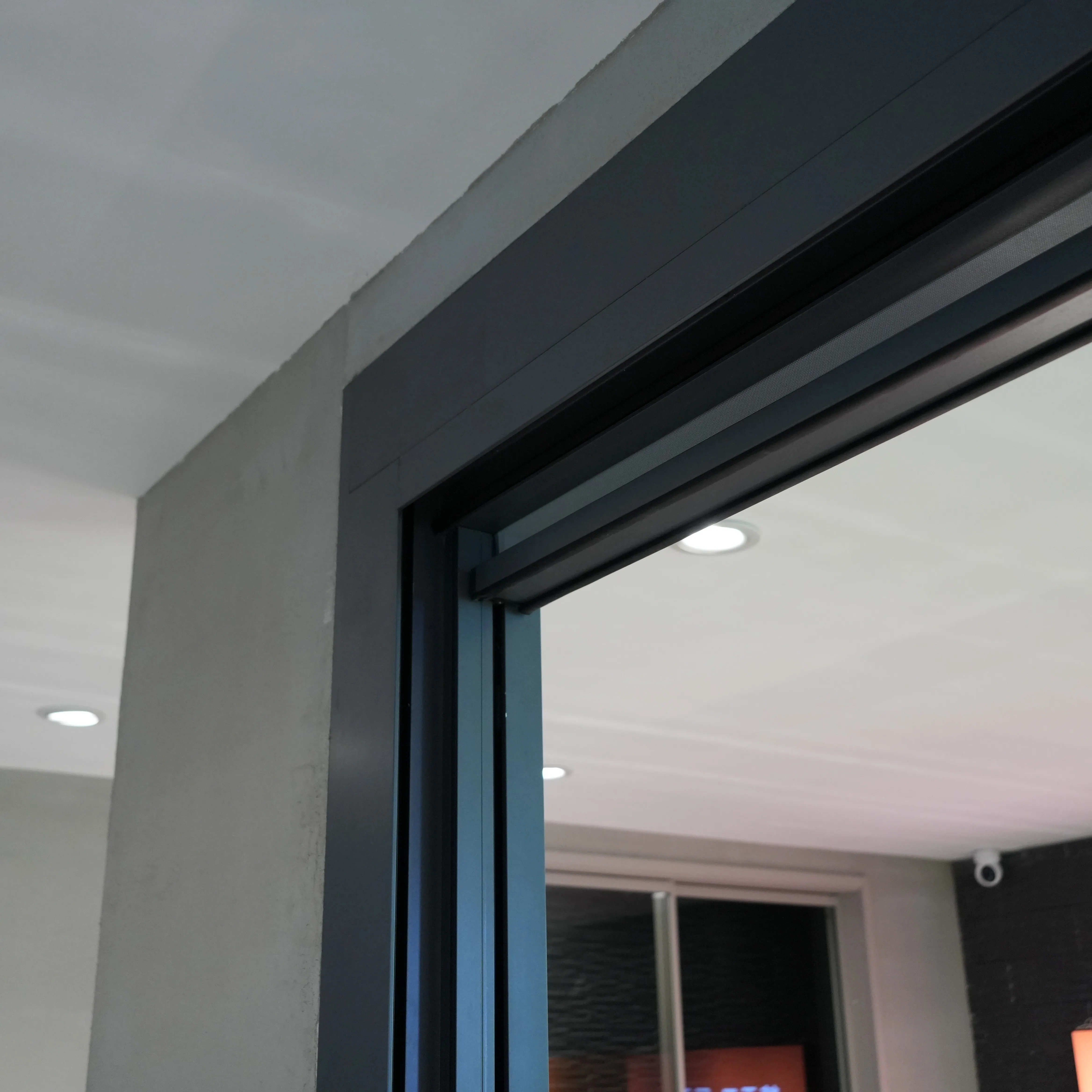 aluminum frame double glass large automatic lifting window -5