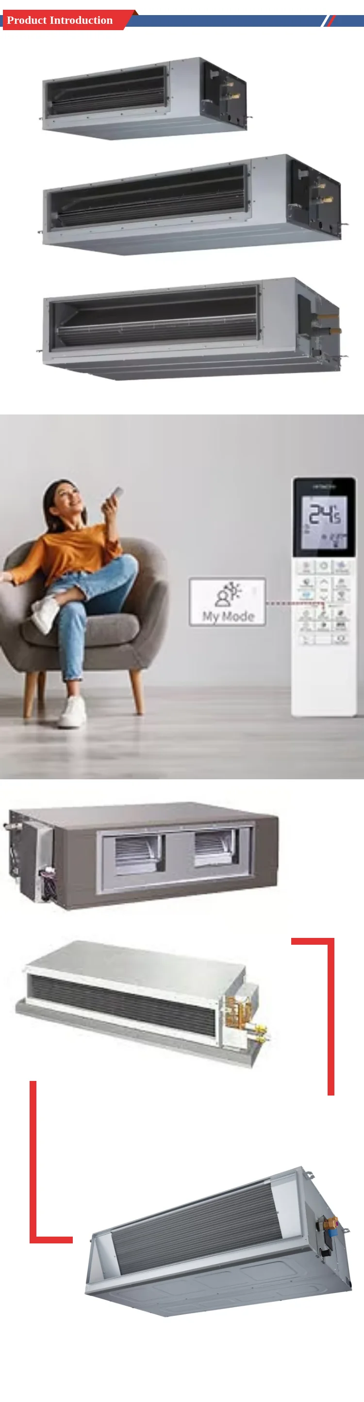 Split Air Conditioner, 24000, BTU, Ducted, R32 - detail 6