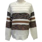 Pullover White Winter Fashion Loose Pullover Women Sweater Woman White Knit Sweaters 2021