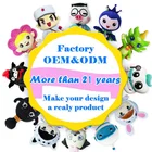 Customized OEM ODM Curious Bear Ours Cubby Stuffed Toy Rick Morty Doll Plush Rick And Morty Toy Animal Soft Toys