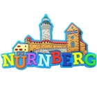 Magnets Fridge Oneway Wholesale Tourist Souvenir Refrigerator Magnets Custom Rubber PVC Fridge Magnets