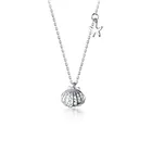 Shell Necklace Shellshell Solid Starfish 925 Sterling Silver Shell Pendant Necklace