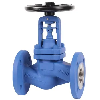 Custom Cast Iron Flanged Long Bellows Globe Valve, Manual, High-Quality, Zhejiang Manufacture