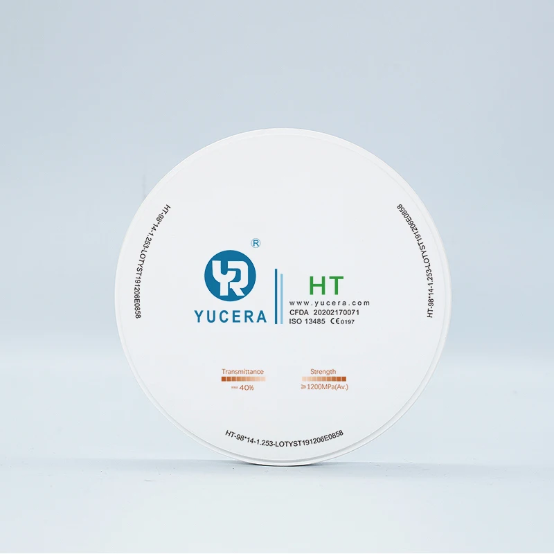 Laboratorio Dental Zirconia Ceramic Blocks for Cad Cam AG System 89mm