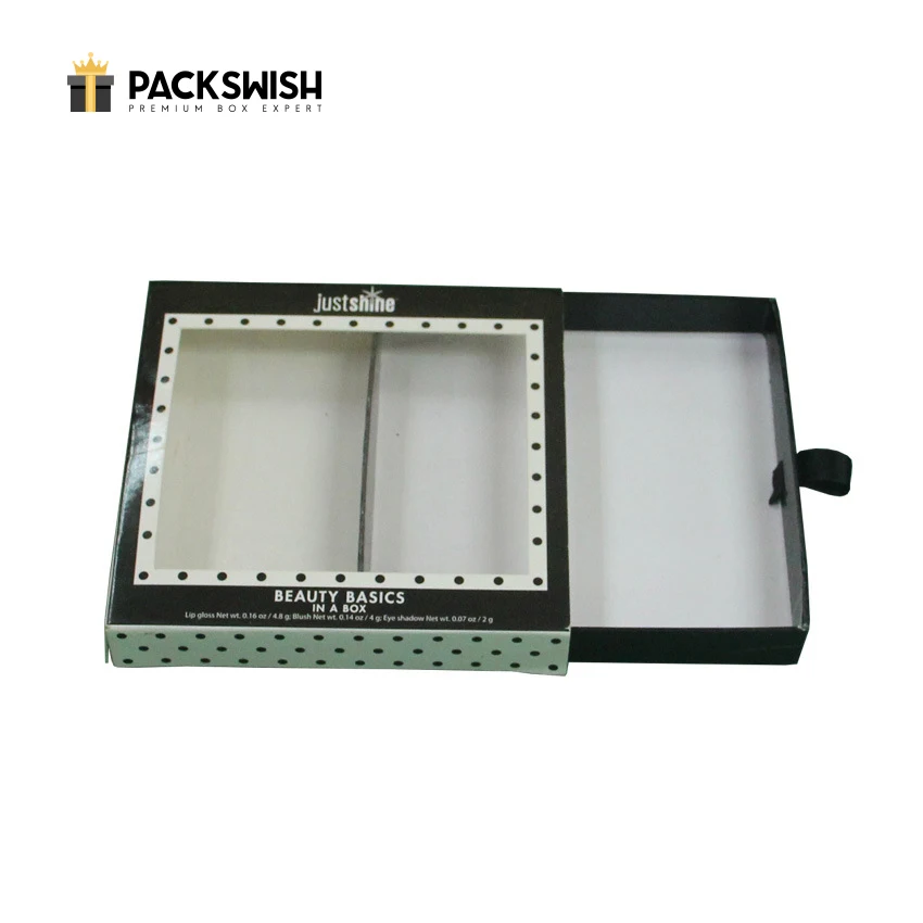 heart flower 2 layer sliding jewelery rose bear drawer gift box