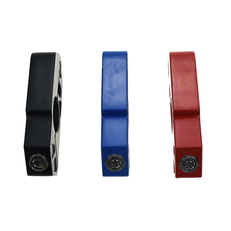 Durable Blue Aluminum Alloy Motorcycle Brake Lock Anti-Theft Heavy Duty Security Device 390g for Motocross Mopeds Scooters ATVs