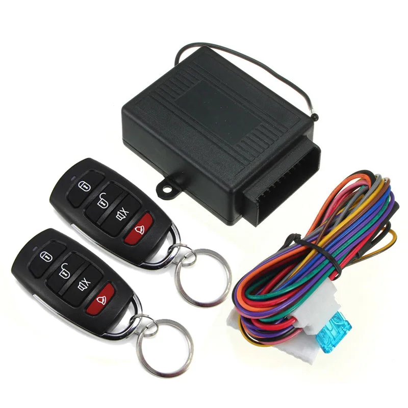 Central Kit Door Locking Vehicle Keyless Entry System W/ 2Pcs Remote Controllers Central Kit Door Locking Vehicle Keyless Entry System W/ 2Pcs Remote Controllers