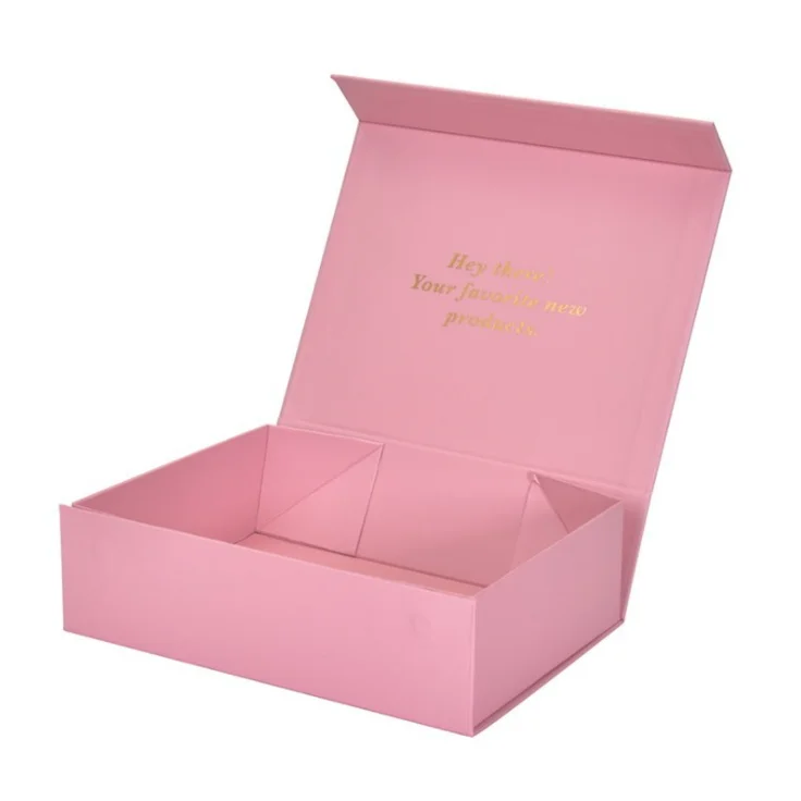 large size recyclable paper gift box foldable