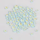 Rhinestones Gems Luminous Nail Rhinestones Mixed Size Glass 3D Charm Gems DIY Manicure Nail Art Decorations