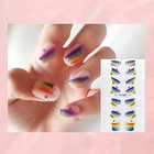 Nail Sticker Nail Decals Diy Glitter Nail Decals 3d Nail Art Self Adhesive Sticker