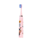 Kids E602 Sky Blue Pink Kids Electric Toothbrush And Kids Electric Toothbrush