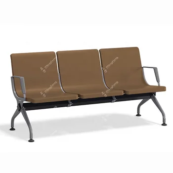 hot sale  3 Seater  Airport Waiting Public seating Chair for airport hospital  station  waiting area