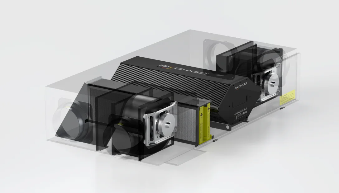 Residential Energy Recovery Unit, HVAC, ERV, HRV - detail 14