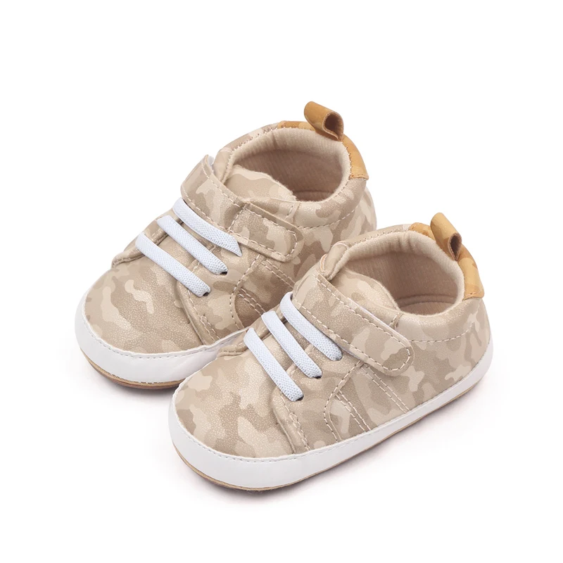 Spring and Autumn Baby Soft Soles Non-slip Camouflage Baby Casual Toddler Shoes manufacture