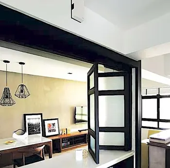 Alufront Hurricane Proof  AS2047  Approval Aluminum Folding Window Hurricane Impact windows and Doors