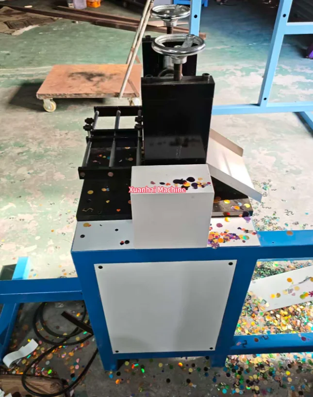 Custom Shape Confetti Die Cutting Machine – High-Speed Paper & Film Confetti Cutter With High Output Custom Shape Confetti Die Cutting Machine – High-Speed Paper & Film Confetti Cutter With High Output