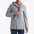 Jackets Jacket Huiquan Good Price Windproof Jackets Men Casual Hooded Coat Streetwear Grey Jacket