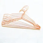 Hook Hanger Powerful Swivel Hook Stainless Steel Wire Rose Gold Metal Hanger To Hang Clothes Rack