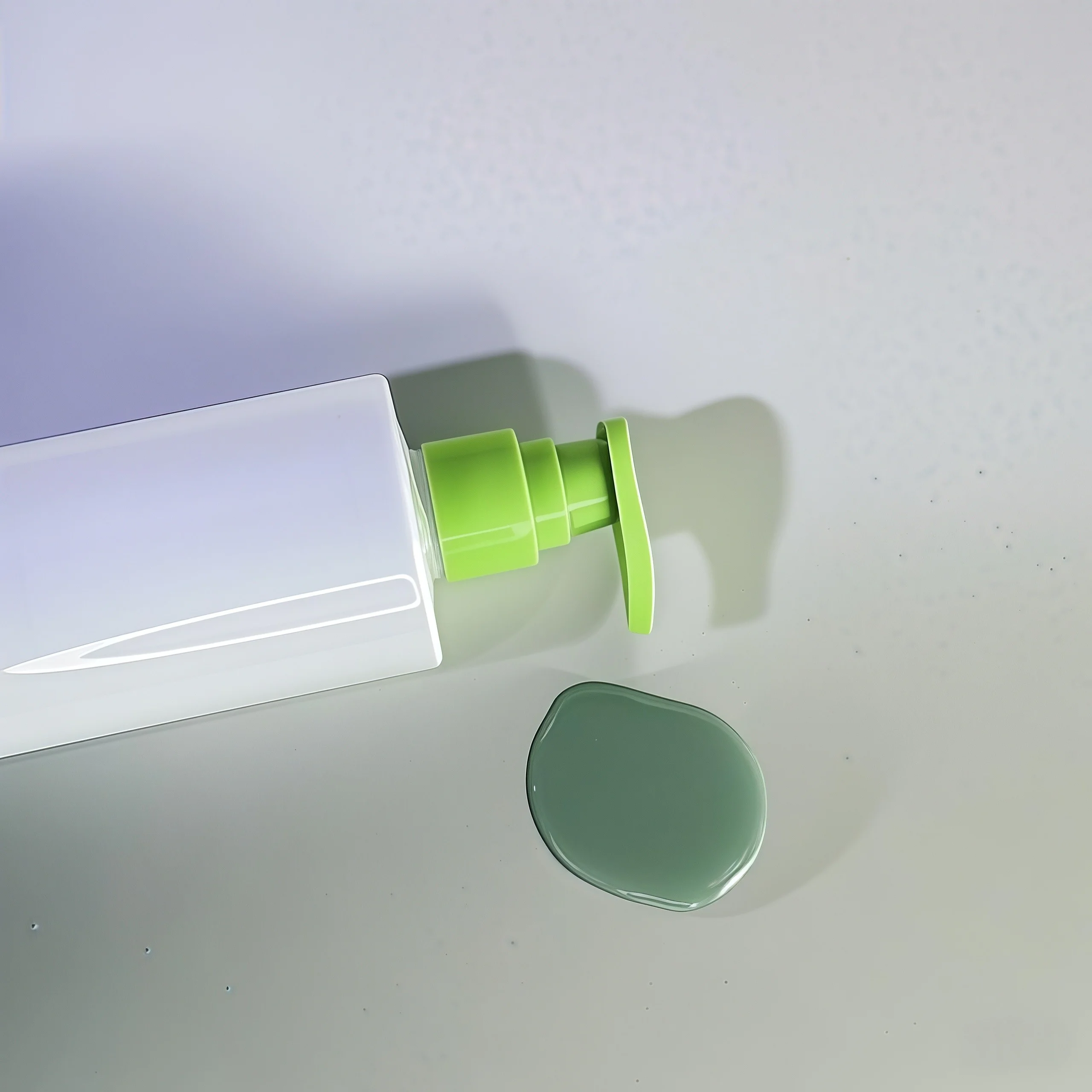 200ml-280ml PET Cosmetic Pump Bottle with Press Pump Sealing for Lotion Serum and Shower Gel Packaging