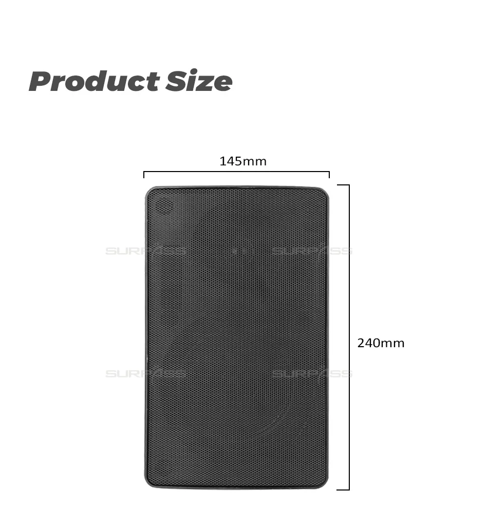 Hot Sale Black and White Color Outdoor PA System Waterproof Wall Mount Public Address PA Speaker - ANKUX.COM