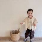 Shirt Boys Spring Autumn Girls Long Sleeve Lapel Shirt For Kids Boys Casual Sweat Shirt