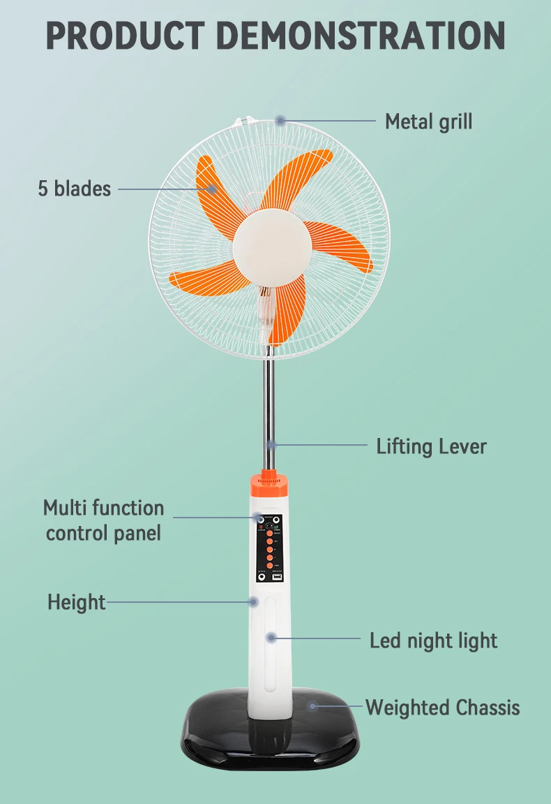 Recharaeable Power Solar Panel, LED, 110, 35 - detail 4