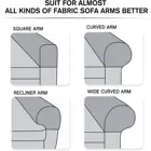 Factory Wholesale Price Corn Grain Armrest Covers Stretch Armrest Covers Spandex Polyester Armrest Covers