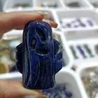 Wholesale Hand Made Carvings Craft Blue-veins Stone Specter Sodalite Ghost For Sale