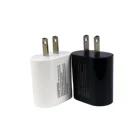 Phone Mini Black And White Portable Travle Usb Mobile Phone Charger US Plug
