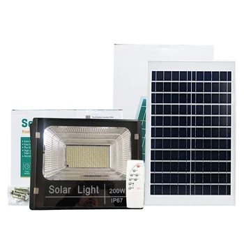 IP67 Motion Sensor Solar Powered Floodlight Reflector 1000W 600W 500W 400W  100W 200W 300W Solar Led Flood Light