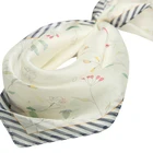 Square Chiffon Scarf Square China Digital Print Square Chiffon Silk Scarf Manufacturing 100% Pure Silk
