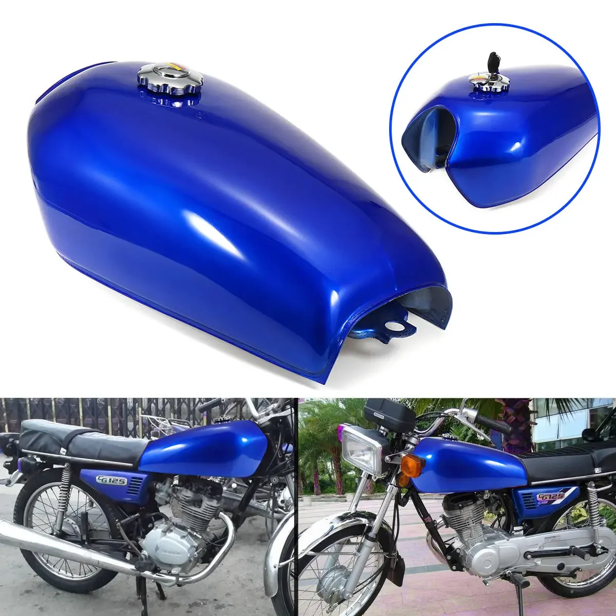 Gas Tank 川崎鈴木のためのホンダのためのガス燃料タンク9l 2.4 Gal