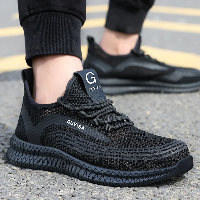 Guyisa Trendy New Safety Shoes Steel 