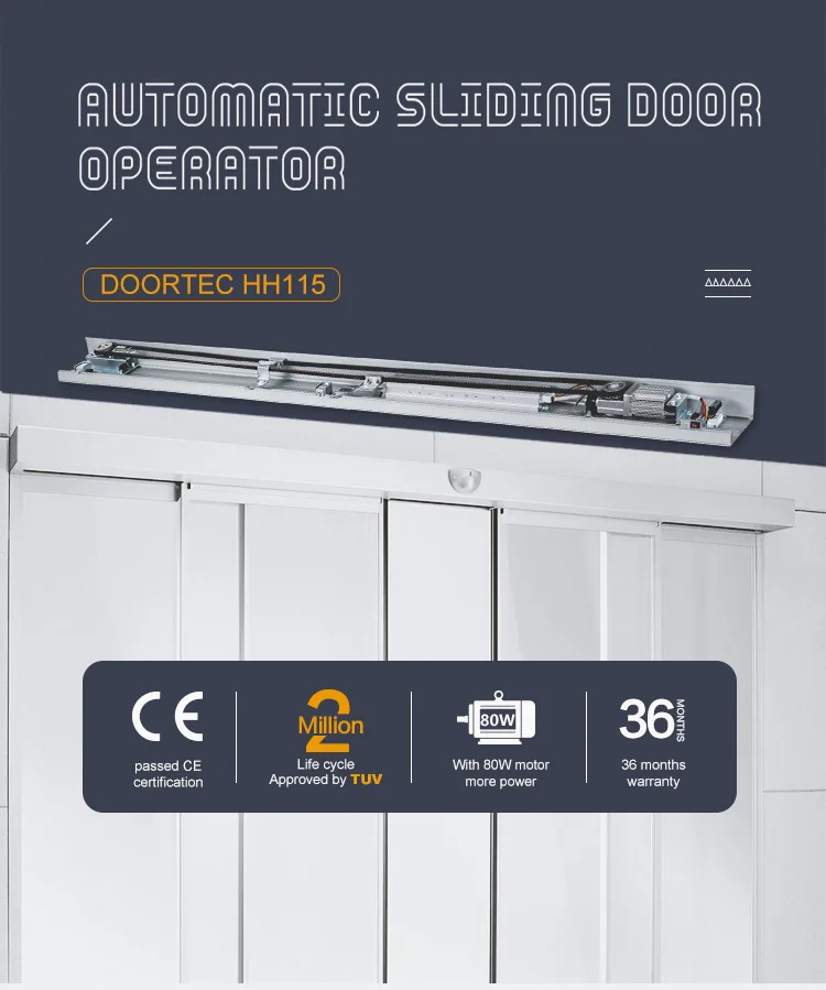 Doortec Hh115 Automatic Sliding Door Operator Machine Buy Automatic