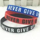 Wristband Custom Color Logo Brand Luminous Black Exquisite Bracelet Silicone Wristband