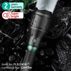 Rechargable Led Flashlight ALS LED Flashlights New Arrival USB Rechargeable Aluminum Alloy 12000LM Powerful Flashlight