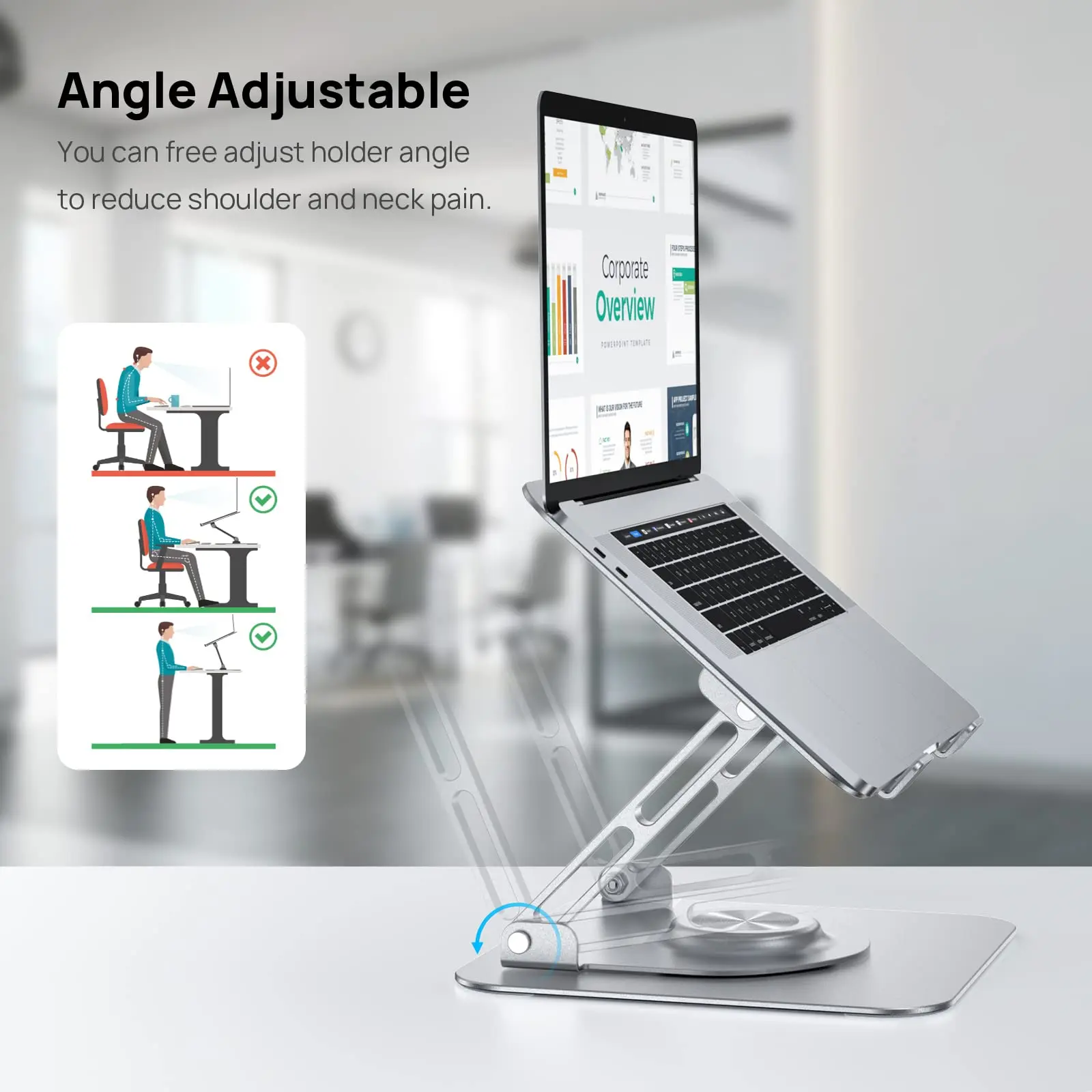 Top Seller Cell Phone Stand Desk Computer Adjustable Notebook Stand