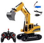 Rc Toy Rc RC Excavator Truck Construction Vehicle Toy 6CH Wireless Remote Control Factory Wholesale