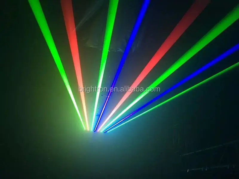 Rgb Laser Linear Effect Bar Light 6 Eyes Rgb Full Color Fat Beam Dj