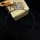 Bride New Silver Metal Bride Headband Wedding Party Hair Accessories Wedding Supplier