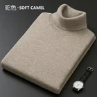 Winter Pullover Winterpullover Winter Factory Custom Pullover Wool Knit Warm Turtleneck Sleeve Sweaters Men