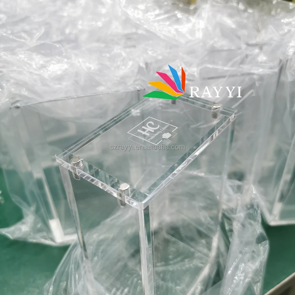 Ray Yi Custom Clear Acrylic Japanese Booster Box Display Case Wholesale