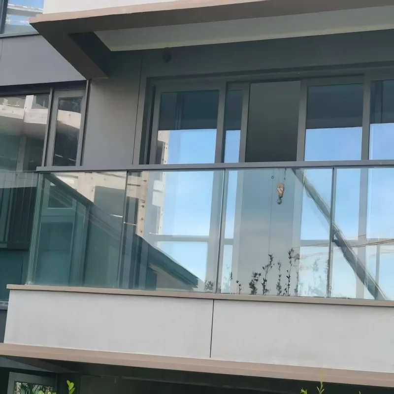 Custom Laser Cut Aluminum Balcony Railings Design Outdoor Powder Coated Collapsible Railing System factory