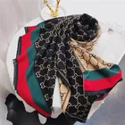 Scarfs Double Letter G Blanket Thick Warm Scarves Jersey Imitated Cashmere Ladies Scarfs For Winter