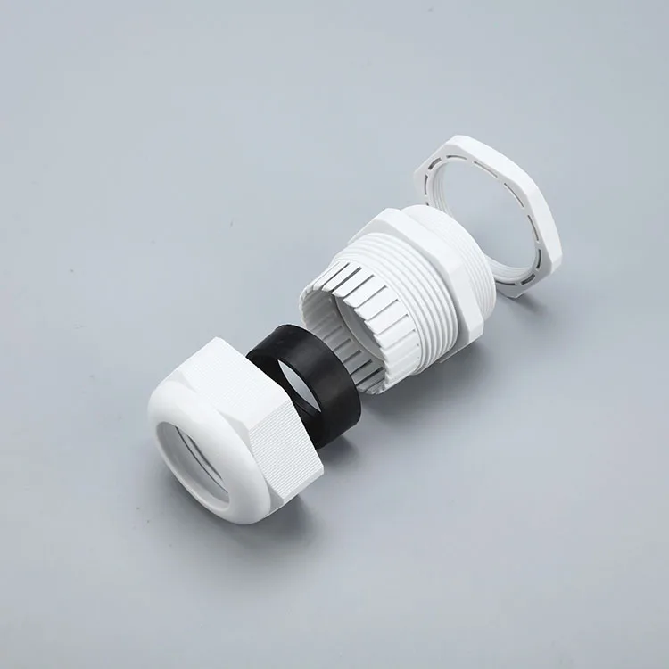 Good Quality Manufactured plastic cable gland  m12 m20 m25 ip68 nylon waterproof atex cable gland pvc Nylon Cable Glands Thread