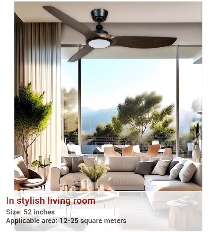 Ceiling Fan, 52-Inch, LED, ABS, 220V - detail 36