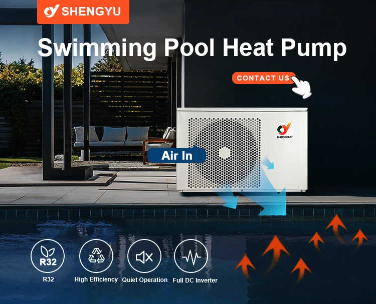 Air Source Heat Pump, 7-25kw, Electric - detail 2