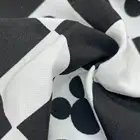 Cotton Fabric Latest Design Woven Cotton Dobby Digital Printing Cotton Jacq Fabric Cut Pieces For Garment