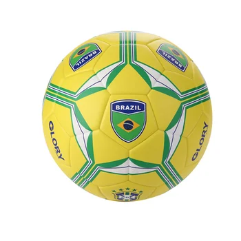 GLORY F Professional Standard Soccer Ball Custom Logo PU Material Thermo-Bonded Football Sizes 3 4 5 Brazil Football Gifts